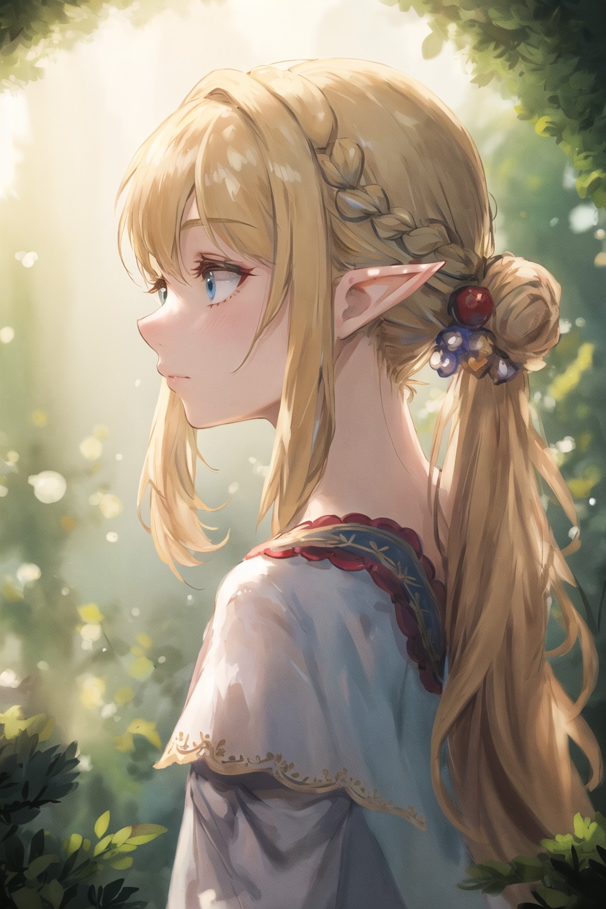 00018-122621207-masterpiece,best quality,1girl,solo,beautiful face,close up,blonde hair,side profile,nature,backlighting,bokeh,depth of field,el.png